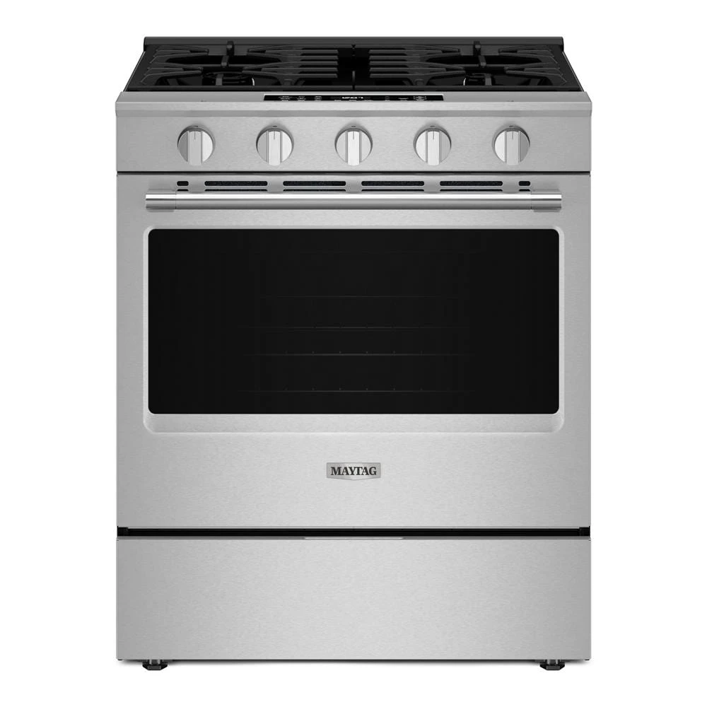 30-Inch Wide Slide-In Gas Range with Grill Mode and No Preheat Air Fry - 5.0 Cu. Ft. MSGS7030SZ
