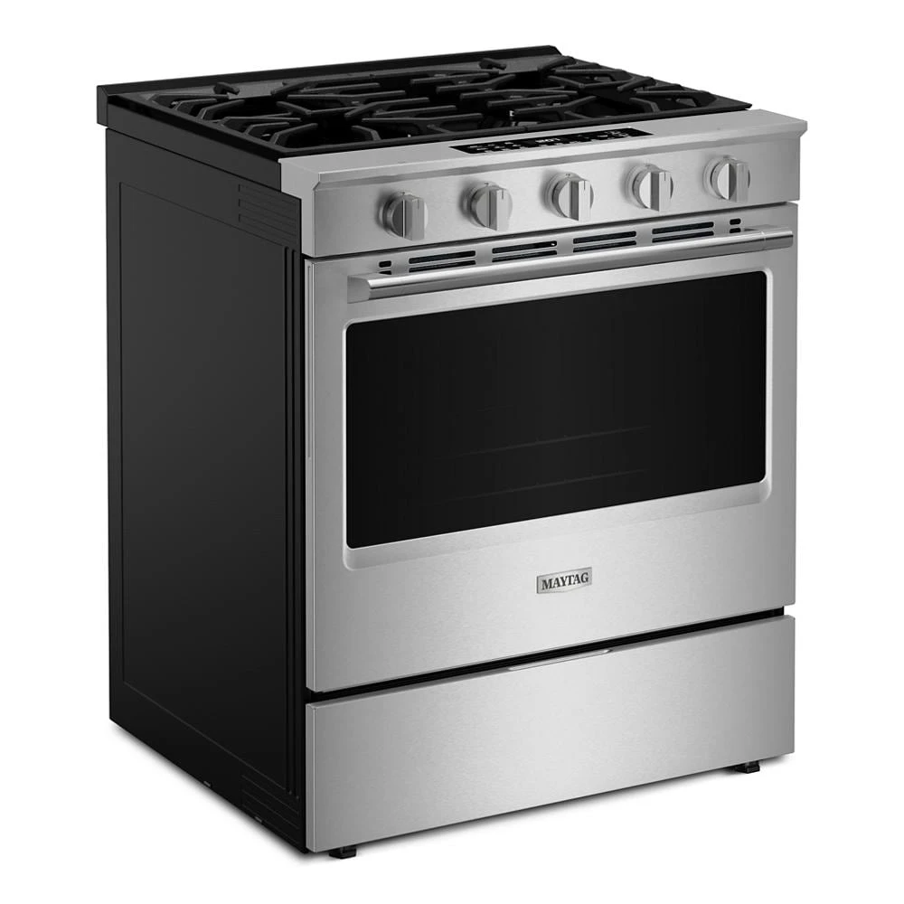 30-Inch Wide Slide-In Gas Range with Grill Mode and No Preheat Air Fry - 5.0 Cu. Ft. MSGS7030SZ