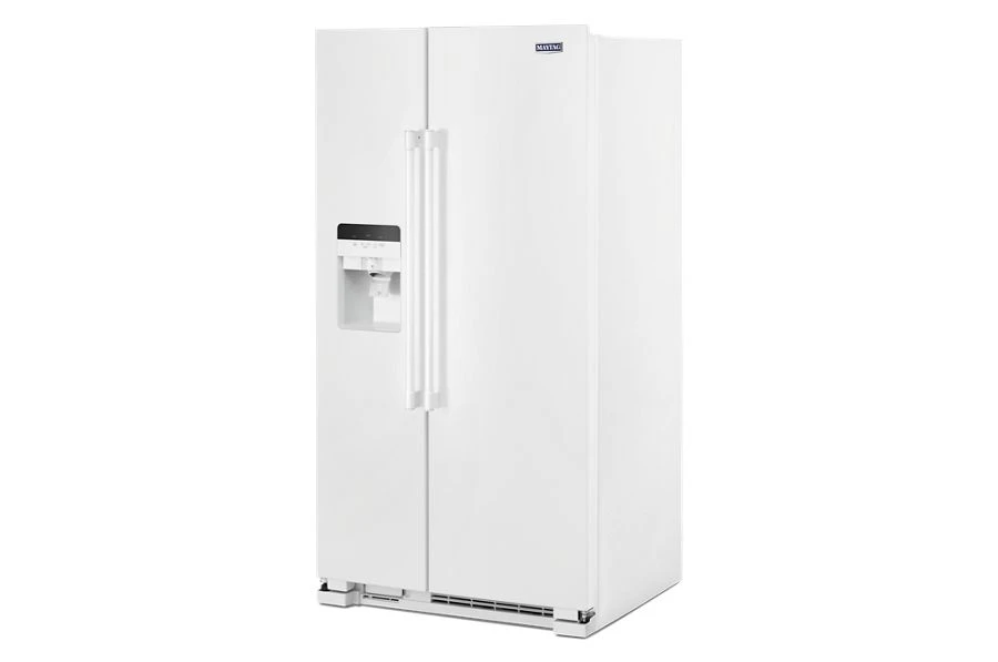 36-Inch Wide Side-by-Side Refrigerator with Exterior Ice and Water Dispenser - 25 Cu. Ft. MSS25C4MGW