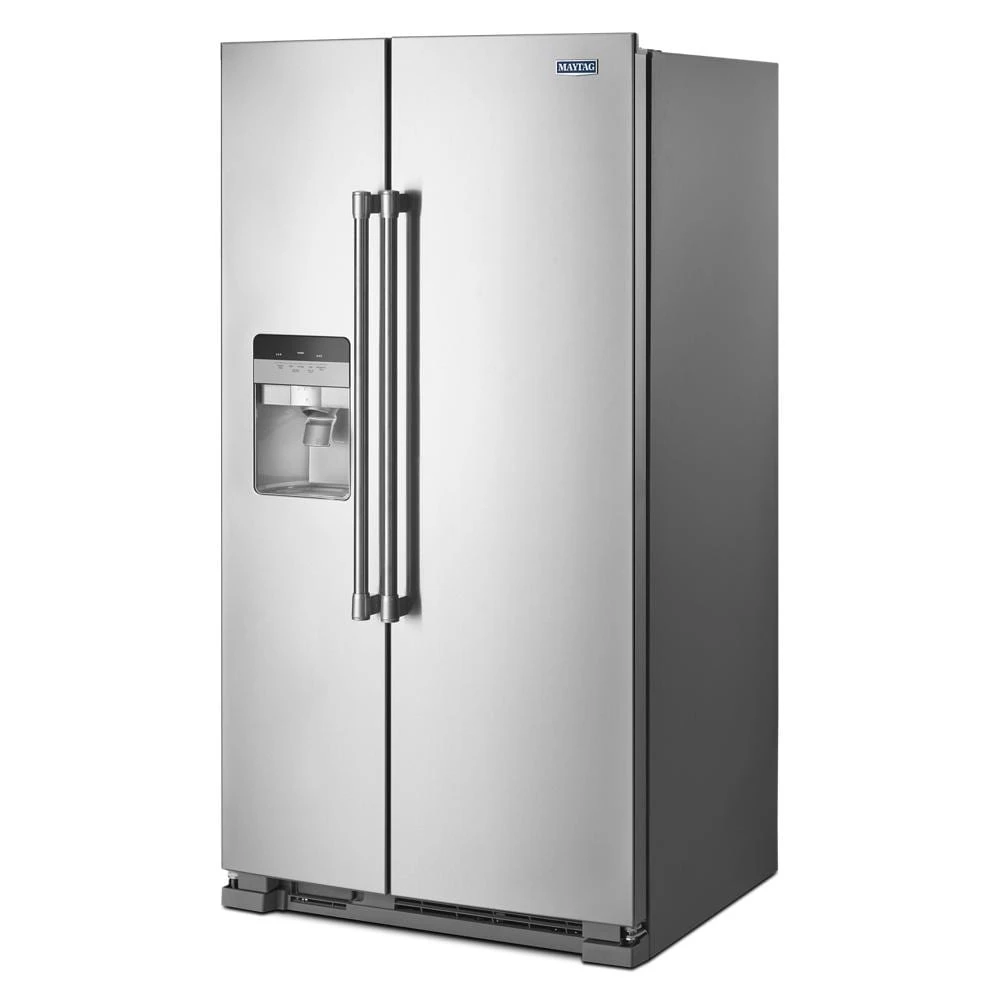 36-Inch Wide Side-by-Side Refrigerator with Exterior Ice and Water Dispenser - 25 Cu. Ft. MSS25C4MGZ