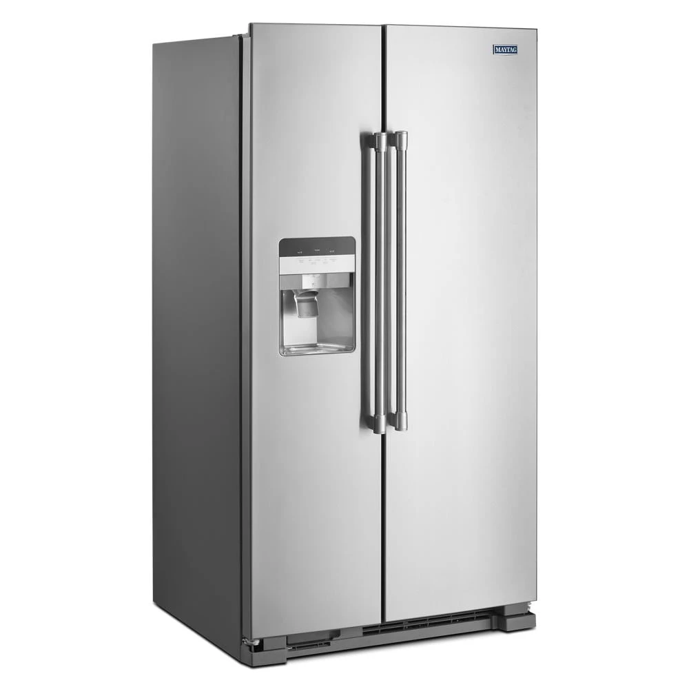 36-Inch Wide Side-by-Side Refrigerator with Exterior Ice and Water Dispenser - 25 Cu. Ft. MSS25C4MGZ