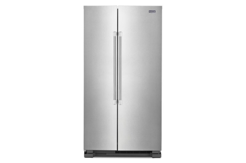 Maytag 36-Inch Wide Side-by-Side Refrigerator - 25 cu. ft. Fingerprint-Resistant Stainless Finish MSS25N4MKZ Picture 1