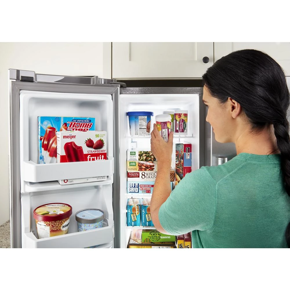 36-Inch Wide Side-by-Side Refrigerator - 25 cu. ft. MSS25N4MKZ