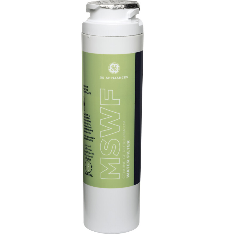 GE REFRIGERATOR WATER FILTER Stainless Steel MSWF Picture 1