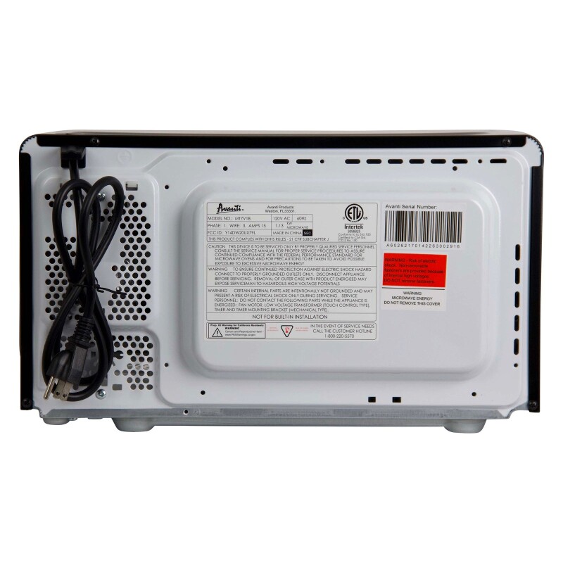 Avanti Countertop Microwave Oven, 0.7 cu. ft. MT7V0W