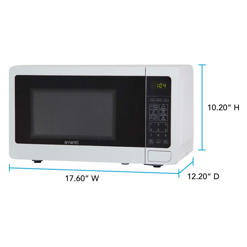 Avanti Countertop Microwave Oven, 0.7 cu. ft. MT7V3S