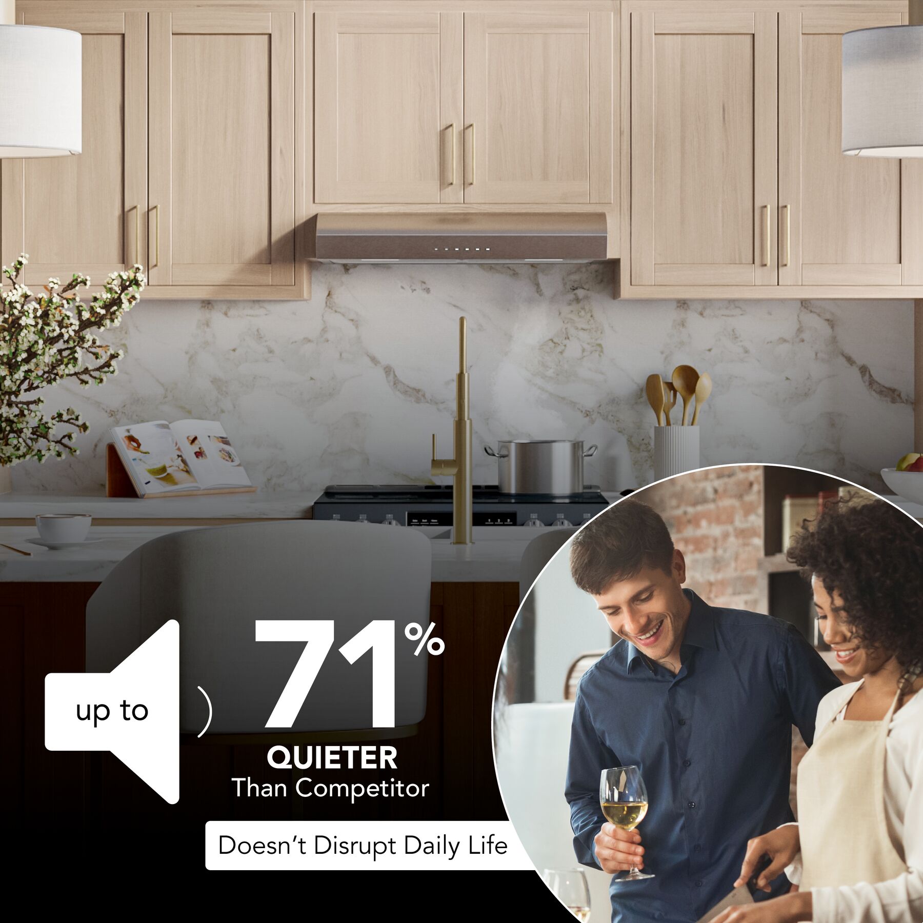 Mantra 30Inch 490 MAX Blower CFM 1.1 Sones Range Hood MTR3304SS