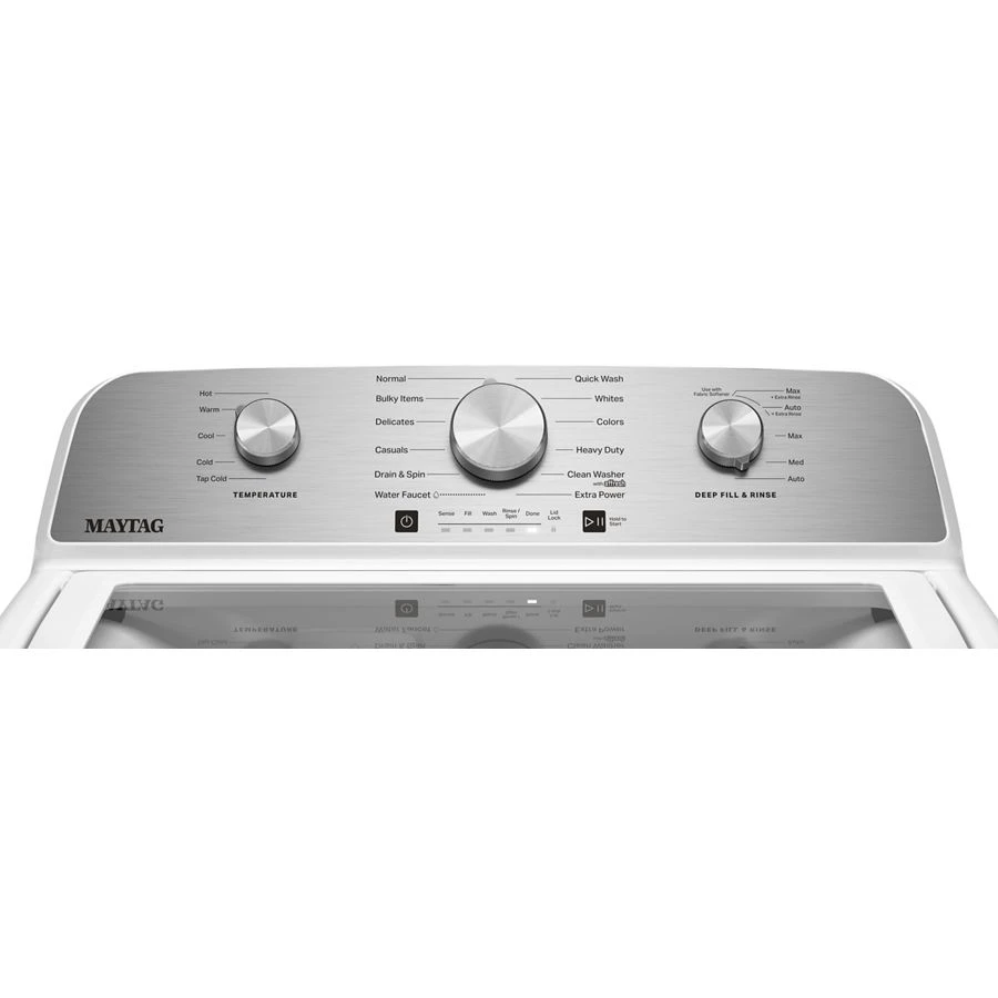 4.7 Cu. Ft. Top Load Agitator Washer With Extra Power Cycle MTW5205TW