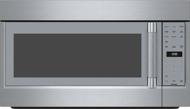 Thermador Over-The-Range Microwave 30" Left Side Opening Door Stainless Steel MU30WSU Picture 1