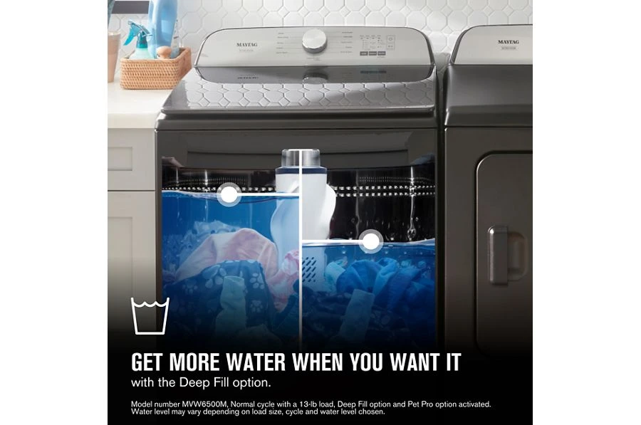 Pet Pro Top Load Washer - 4.7 cu. ft. MVW6500MW
