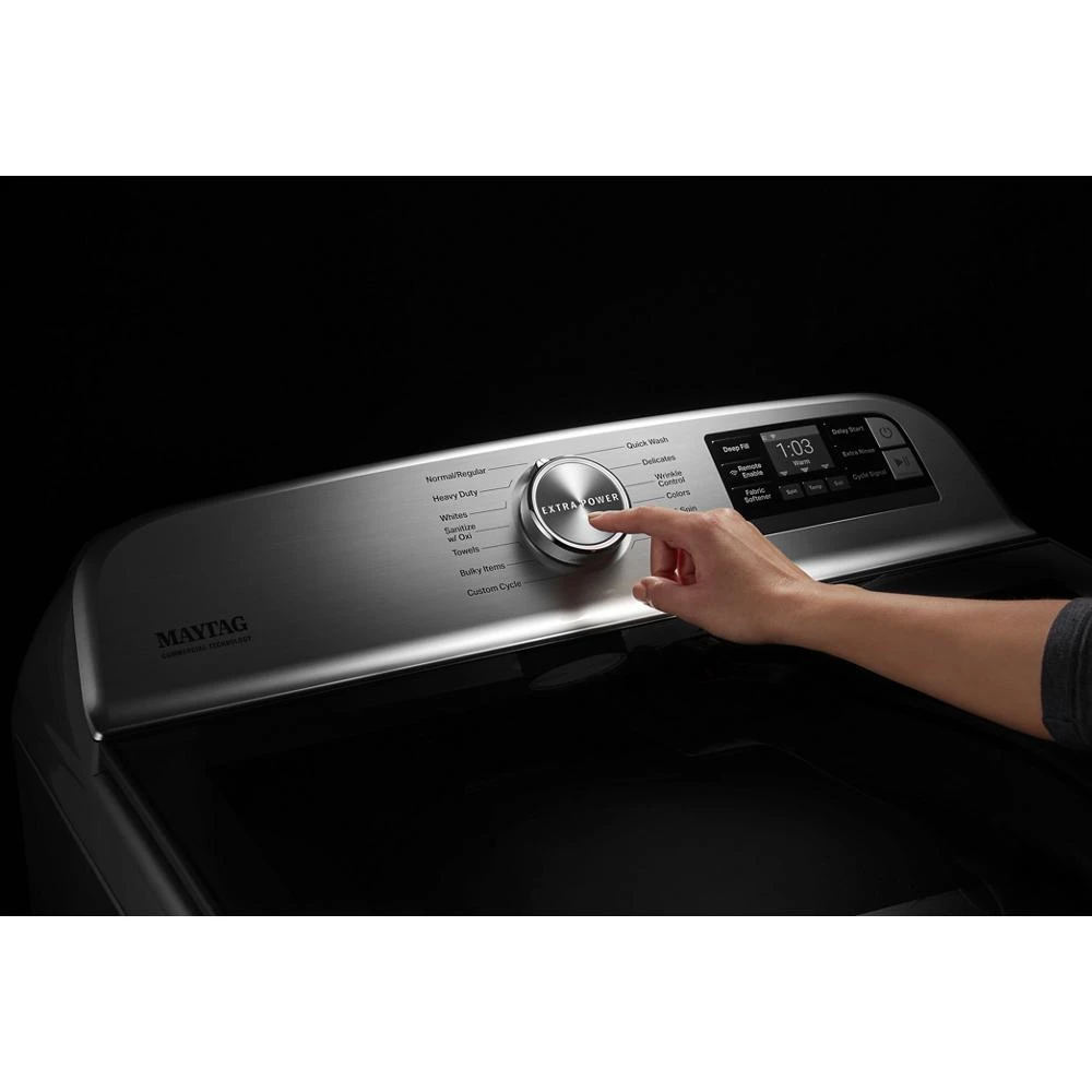 Smart Top Load Washer with Extra Power Button - 5.2 cu. ft. MVW7230HC