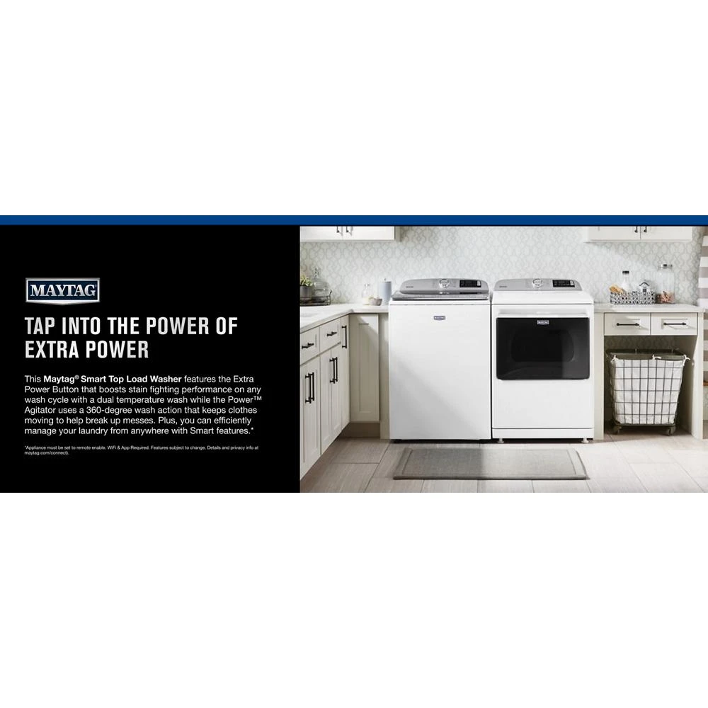 Smart Top Load Washer with Extra Power - 5.2 cu. ft. MVW7230HC