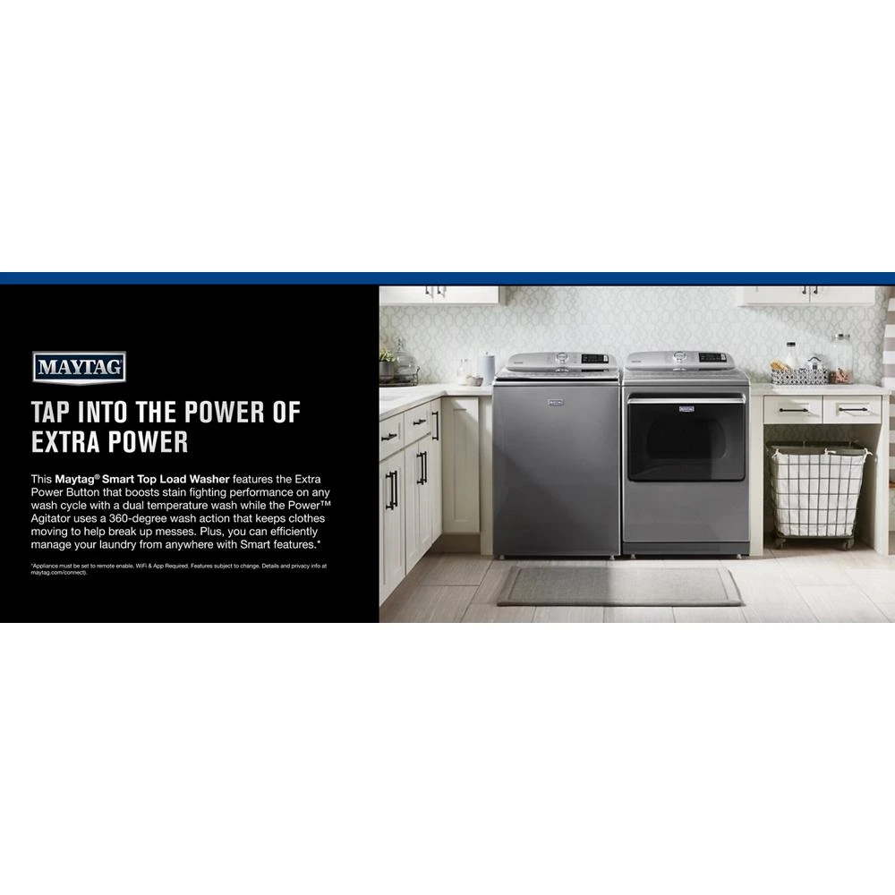 Smart Top Load Washer with Extra Power - 5.2 cu. ft. MVW7230HC