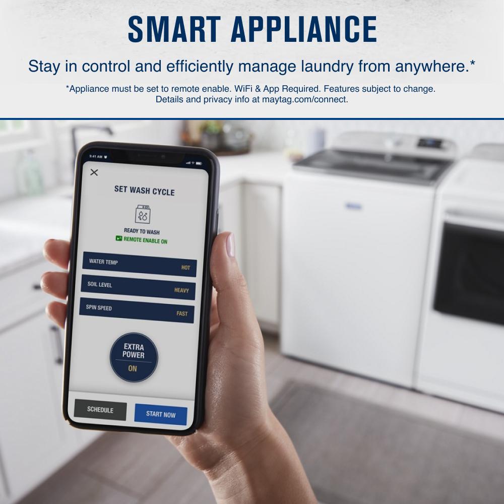 Smart Top Load Washer with Extra Power - 5.2 cu. ft. MVW7230HW