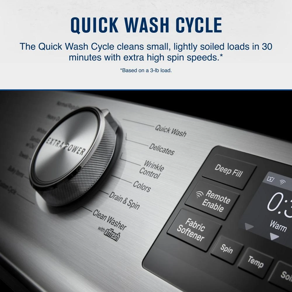 Smart Top Load Washer with Extra Power - 5.2 cu. ft. MVW7230HW