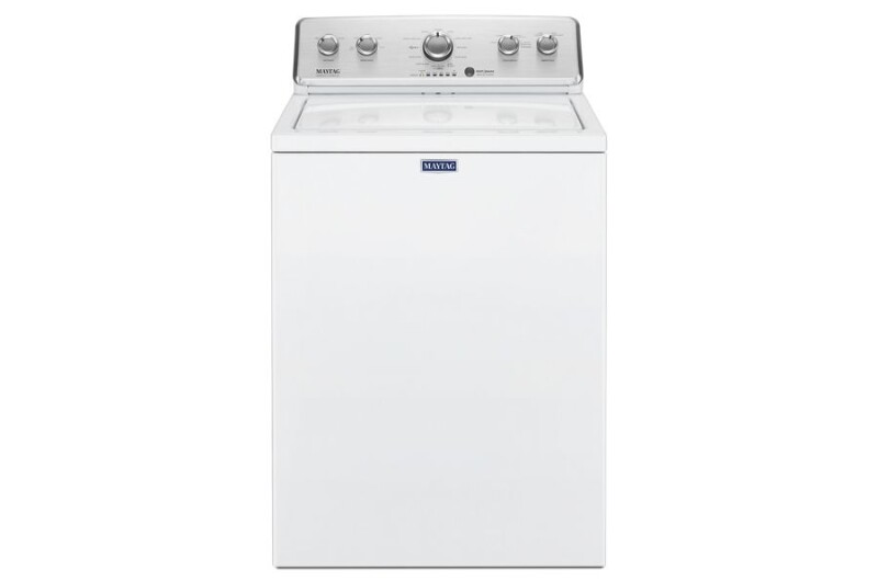 Maytag Large Capacity Top Load Washer with the Deep Fill Option – 3.8 cu. ft. White MVWC465HW Picture 1