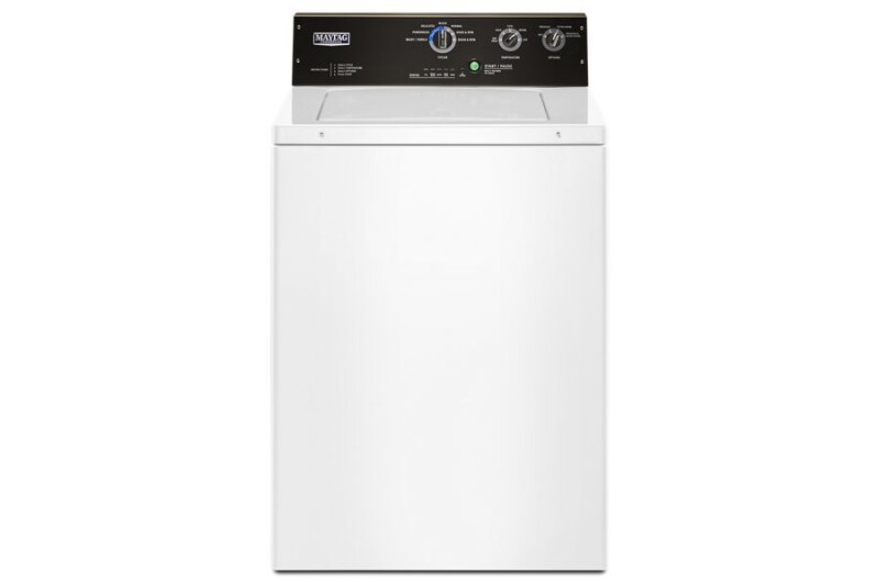 Maytag 3.5 CU. FT. COMMERCIAL-GRADE RESIDENTIAL AGITATOR WASHER White MVWP576KW Picture 1