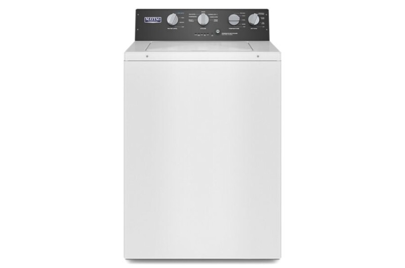 Maytag Commercial-Grade Residential Agitator Washer - 3.5 cu. ft. White MVWP585GW Picture 1