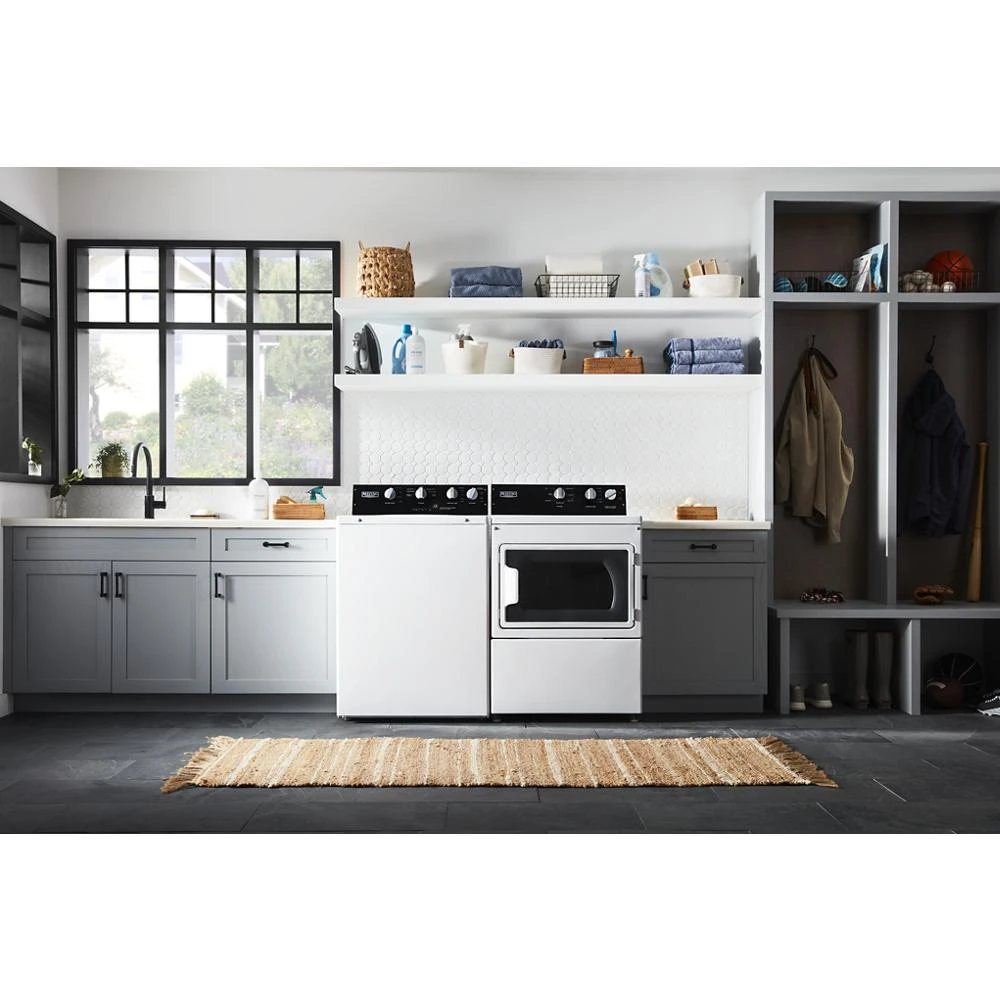 Commercial-Grade Residential Agitator Washer - 3.5 cu. ft. MVWP586GW