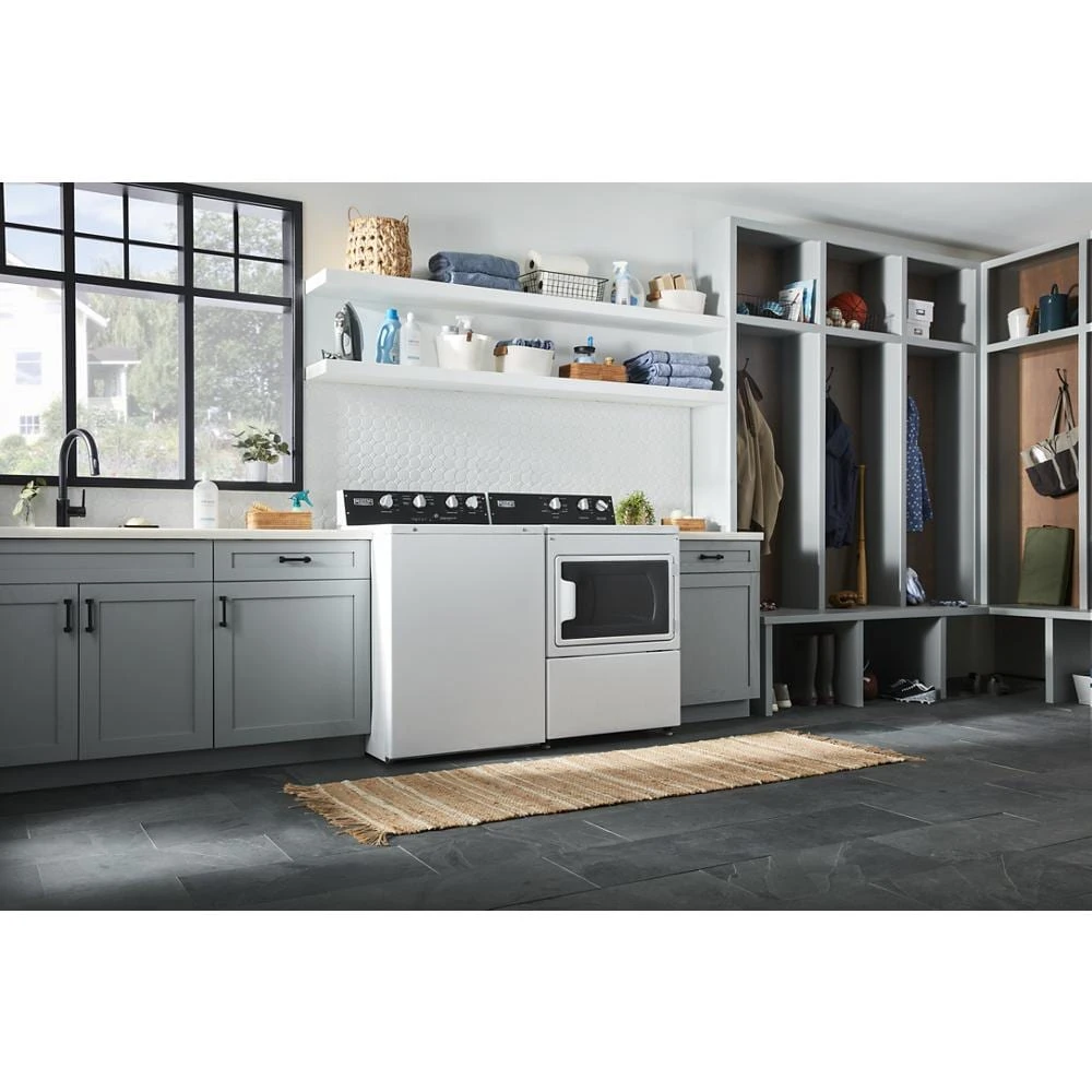 Commercial-Grade Residential Agitator Washer - 3.5 cu. ft. MVWP586GW