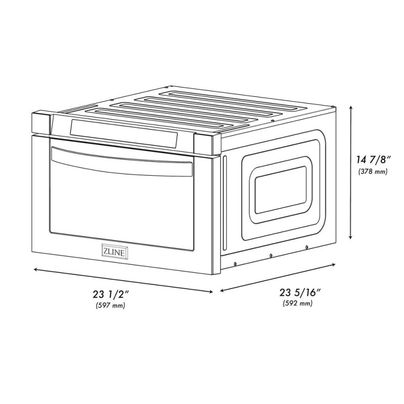 24" 1.2 cu. ft. Built-in Microwave Drawer MWD1