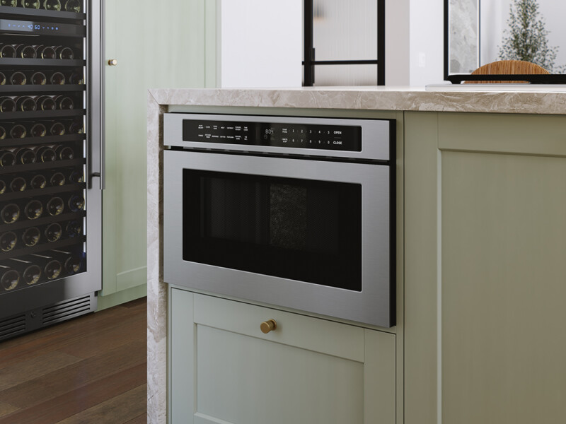 Microwave Drawer, 24in, Built-In, SS, 1.2cf MWD2401AS
