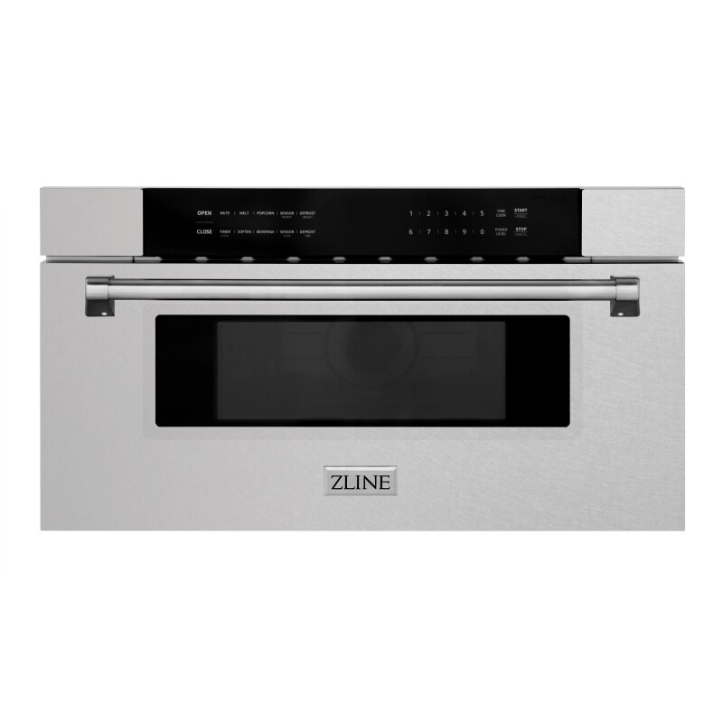 ZLINE 30" 1.2 cu. ft. Built-in Microwave Drawer DuraSnow Stainless Steel MWD30SS Picture 1