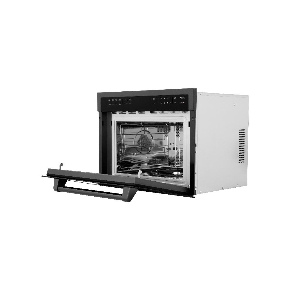 24 In. Black Stainless Steel Built-in Convection Microwave Oven With Speed And Sensor Cooking MWO24BS