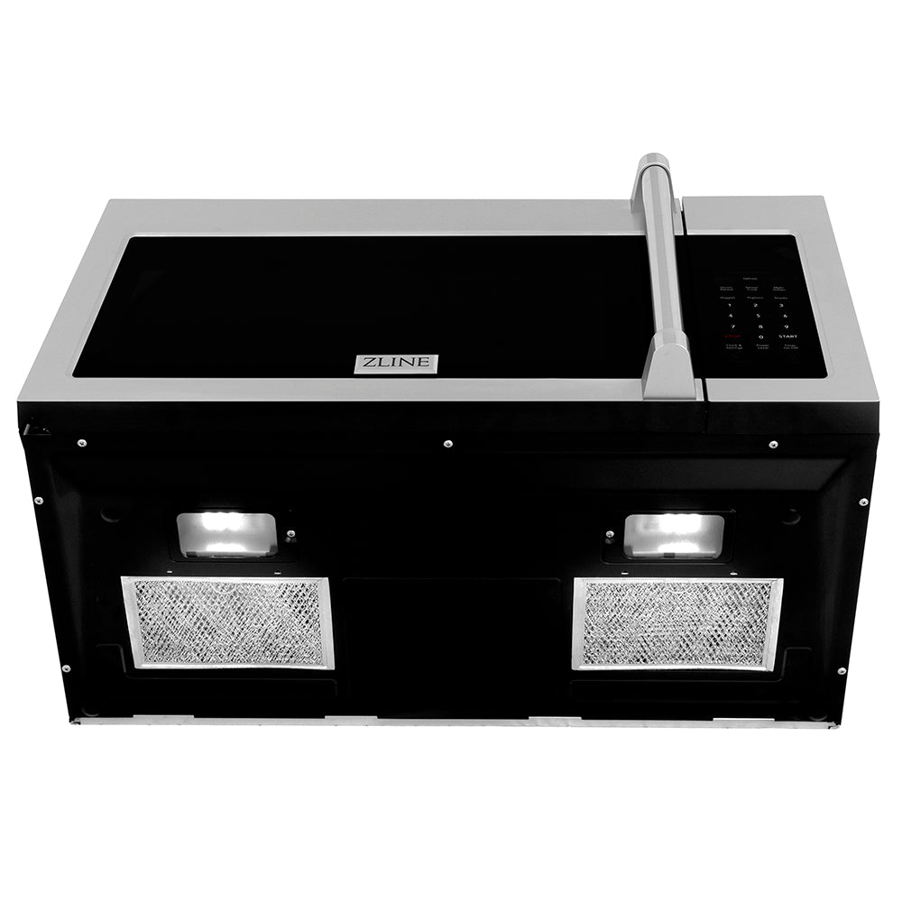 30 In. Stainless Steel Over The Range Convection Microwave Oven With Traditional Handle MWOOTRH30