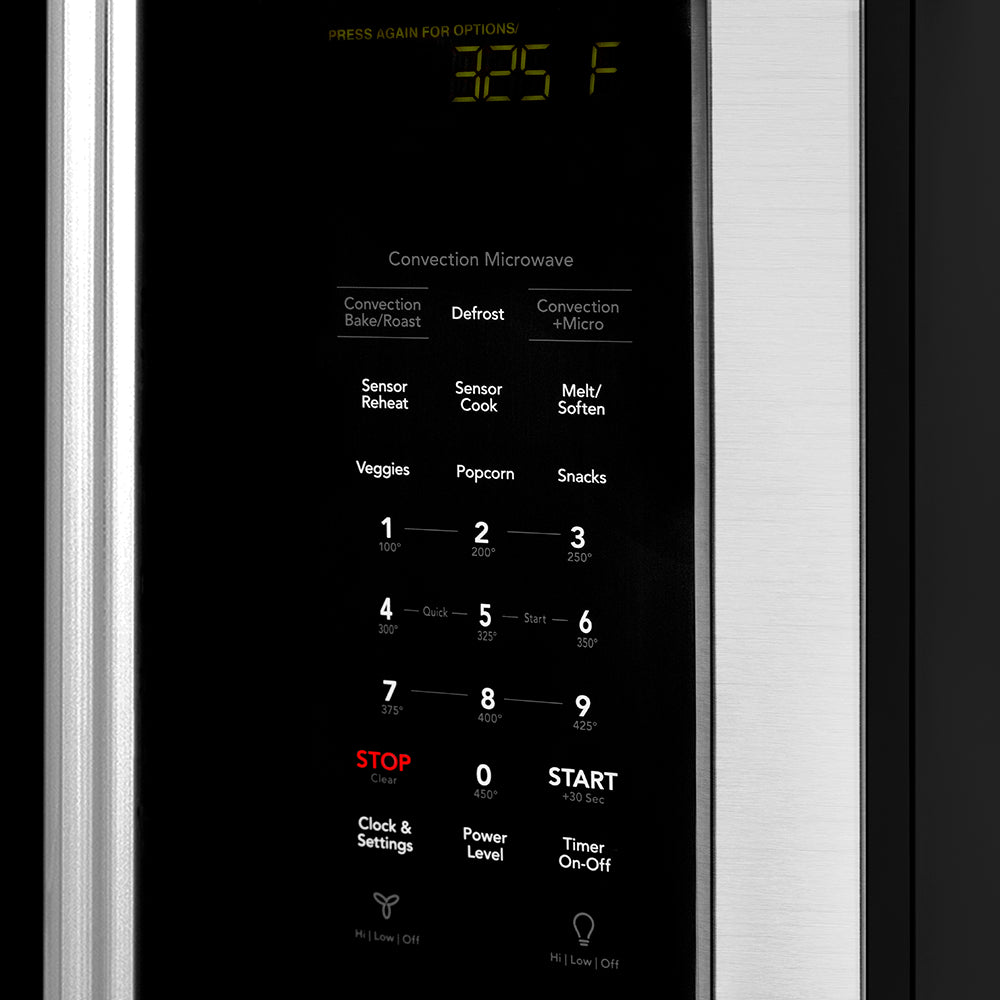 30 In. Stainless Steel Over The Range Convection Microwave Oven With Traditional Handle MWOOTRH30