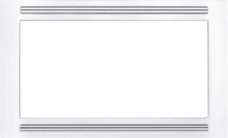 White 30'' Microwave Trim Kit MWTK30KW