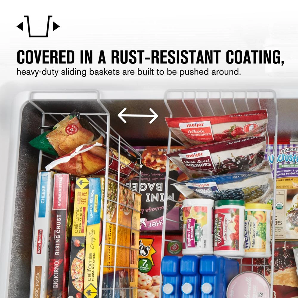 Garage Ready in Freezer Mode Chest Freezer with Baskets - 16 cu. ft. MZC5216LW
