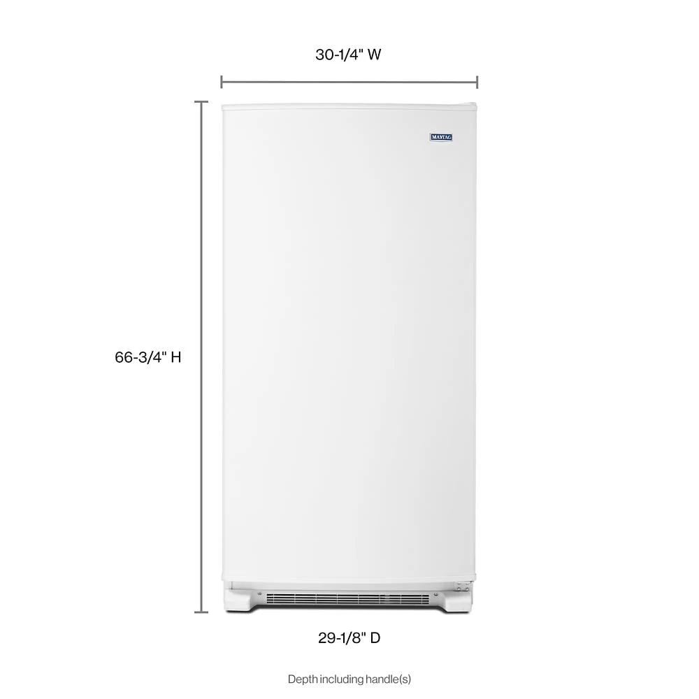 18 cu. ft. Frost Free Upright Freezer with LED Lighting MZF34X18FW