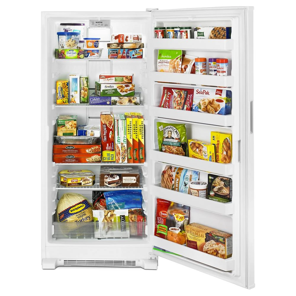 18 cu. ft. Frost Free Upright Freezer with LED Lighting MZF34X18FW