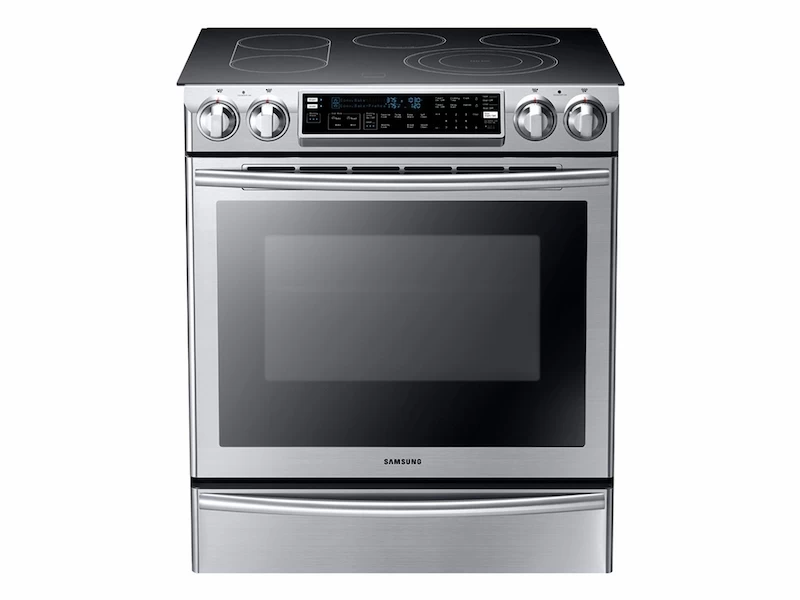5.8 cu. ft. Slide-In Electric Range with Flex Duo™ NE58F9710WS