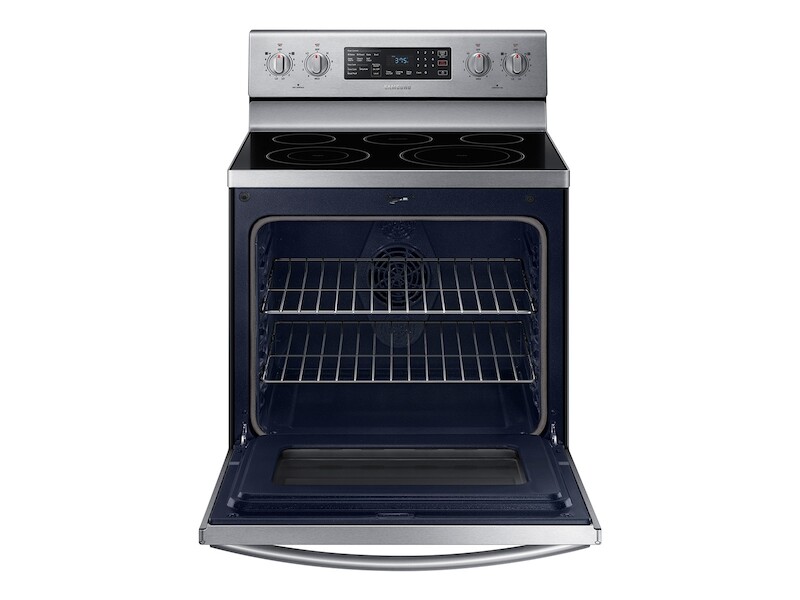 5.9 cu. ft. Freestanding Electric Range with Convection in Stainless Steel NE59M4320SB