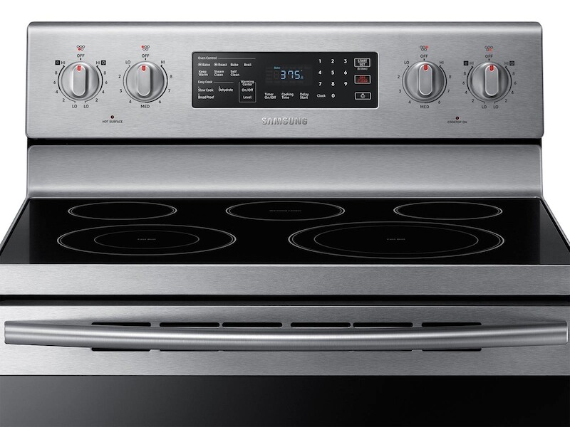 5.9 cu. ft. Freestanding Electric Range with Convection in Stainless Steel NE59M4320SB