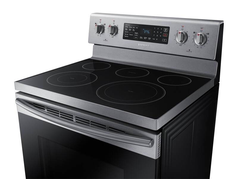 5.9 cu. ft. Freestanding Electric Range with Convection in Stainless Steel NE59M4320SB