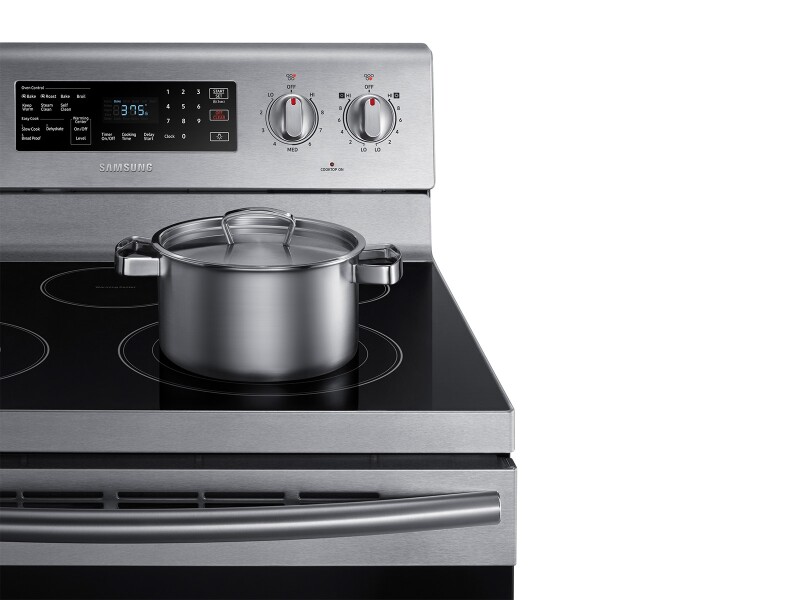 5.9 cu. ft. Freestanding Electric Range with Convection in Stainless Steel NE59M4320SB