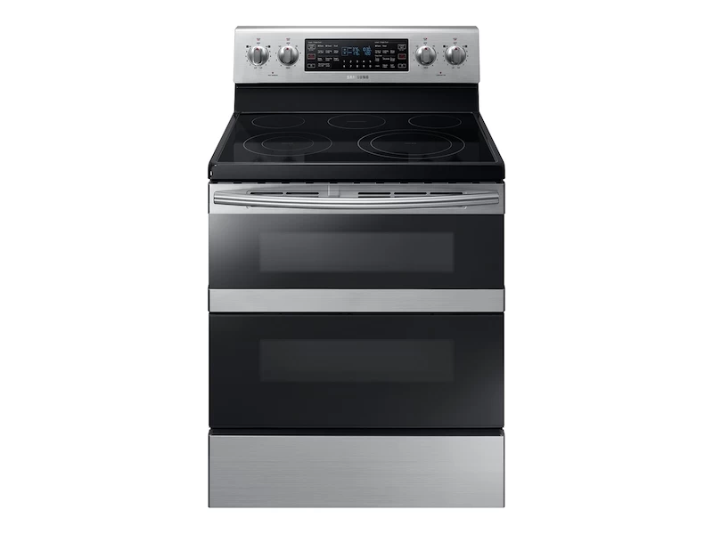 5.9 cu ft. Smart Freestanding Electric Range with Flex Duo & Dual Door NE59M6850SSAA