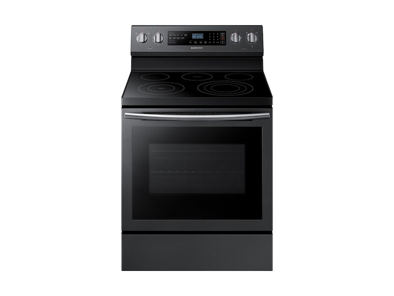 5.9 cu. ft. Freestanding Electric Range with True Convection in Black Stainless Steel NE59N6630SG