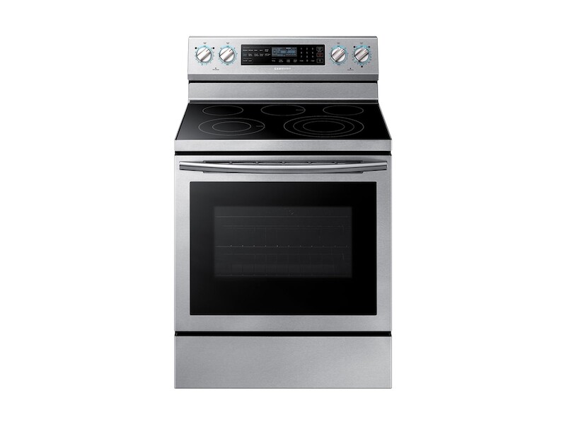 5.9 cu. ft. Freestanding Electric Range with True Convection & Steam Assist NE59N6650SS