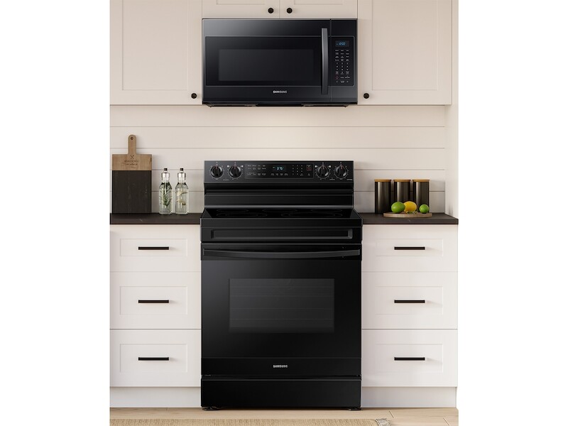 6.3 cu. ft. Smart Freestanding Electric Range with No-Preheat Air Fry & Convection in Black NE63A6511SBAA