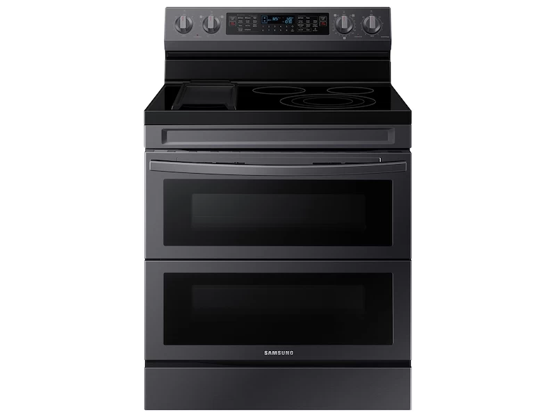 6.3 cu. ft. Smart Freestanding Electric Range with Flex Duo™, No-Preheat Air Fry & Griddle in Black Stainless Steel NE63A6751SGAA