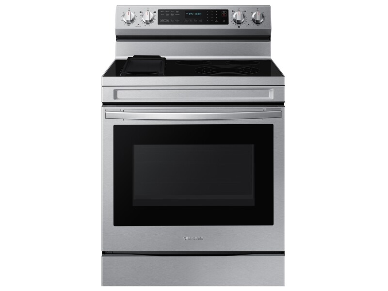 6.3 cu. ft. Smart Freestanding ENERGY STAR® Certified Electric Range with Air Fry and Griddle in Stainless Steel NE63D6711SRAA