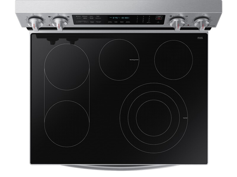 6.3 cu. ft. Smart Freestanding ENERGY STAR® Certified Electric Range with Air Fry and Griddle in Stainless Steel NE63D6711SRAA