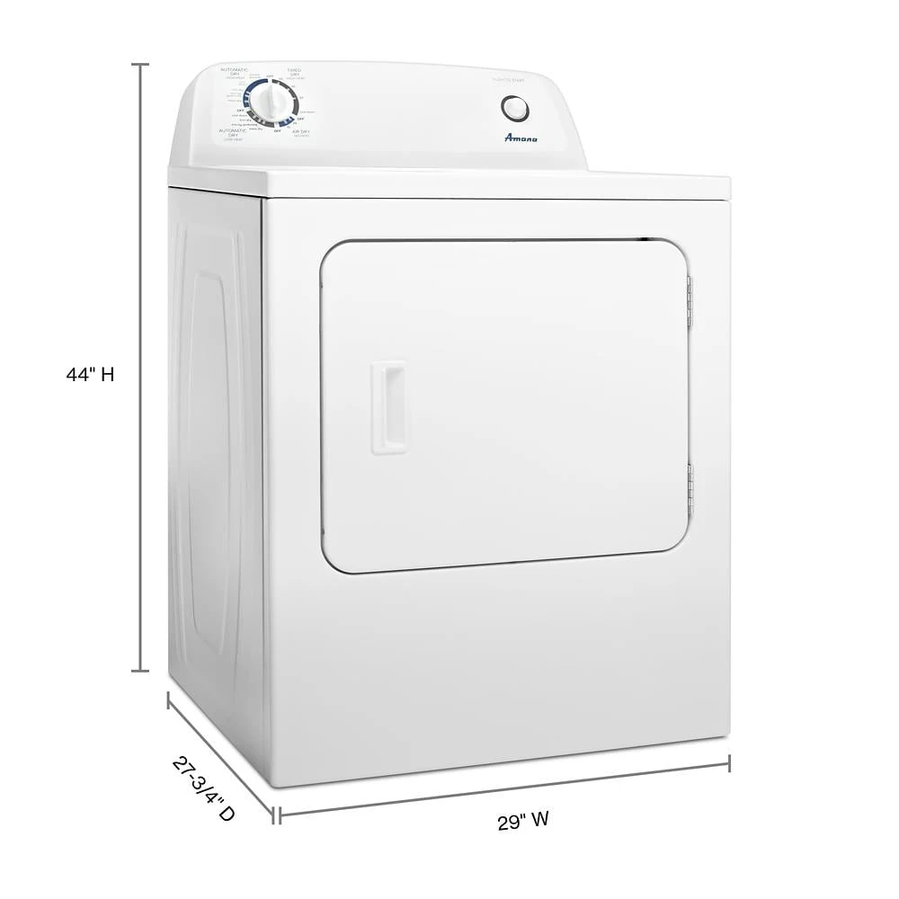 6.5 cu. ft. Electric Dryer with Wrinkle Prevent Option NED4655EW