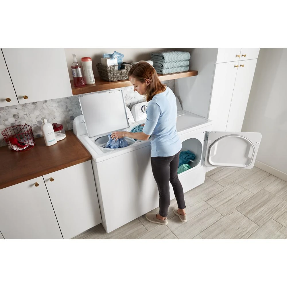 6.5 cu. ft. Electric Dryer with Wrinkle Prevent Option NED4655EW