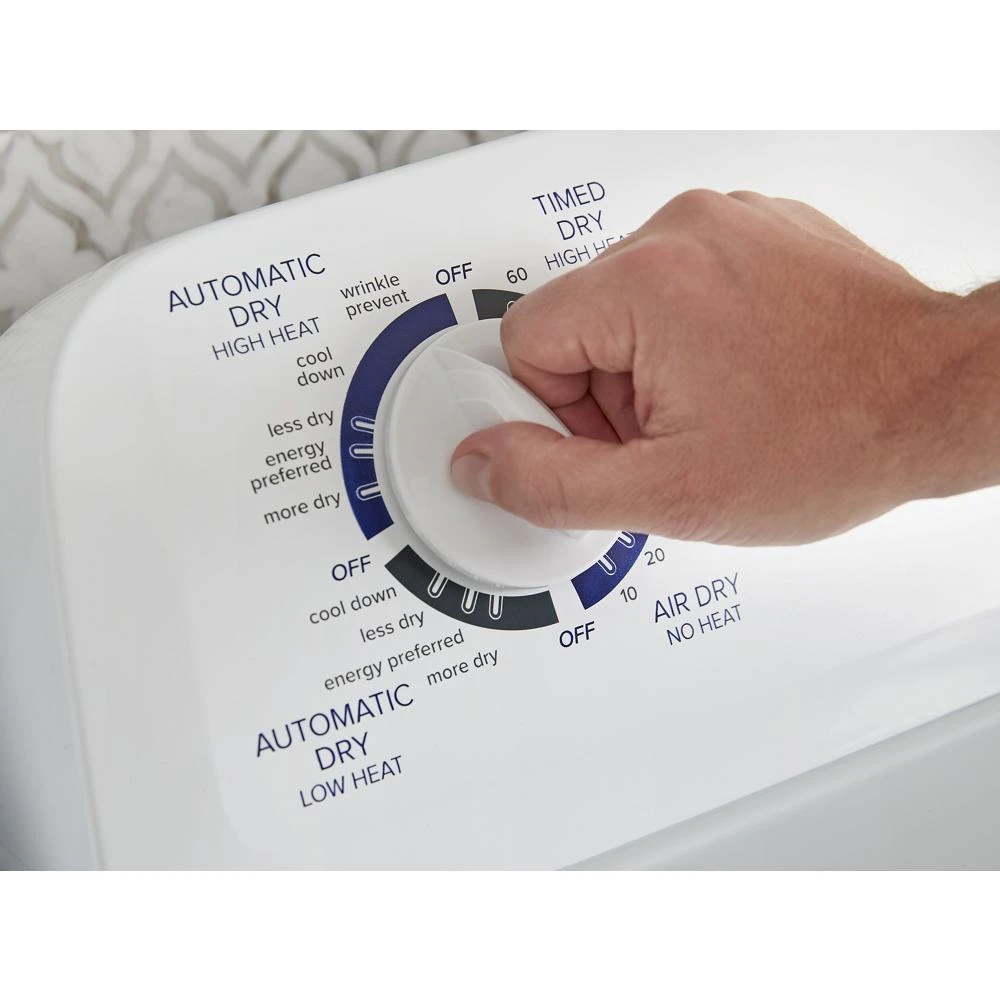 6.5 cu. ft. Electric Dryer with Wrinkle Prevent Option NED4655EW