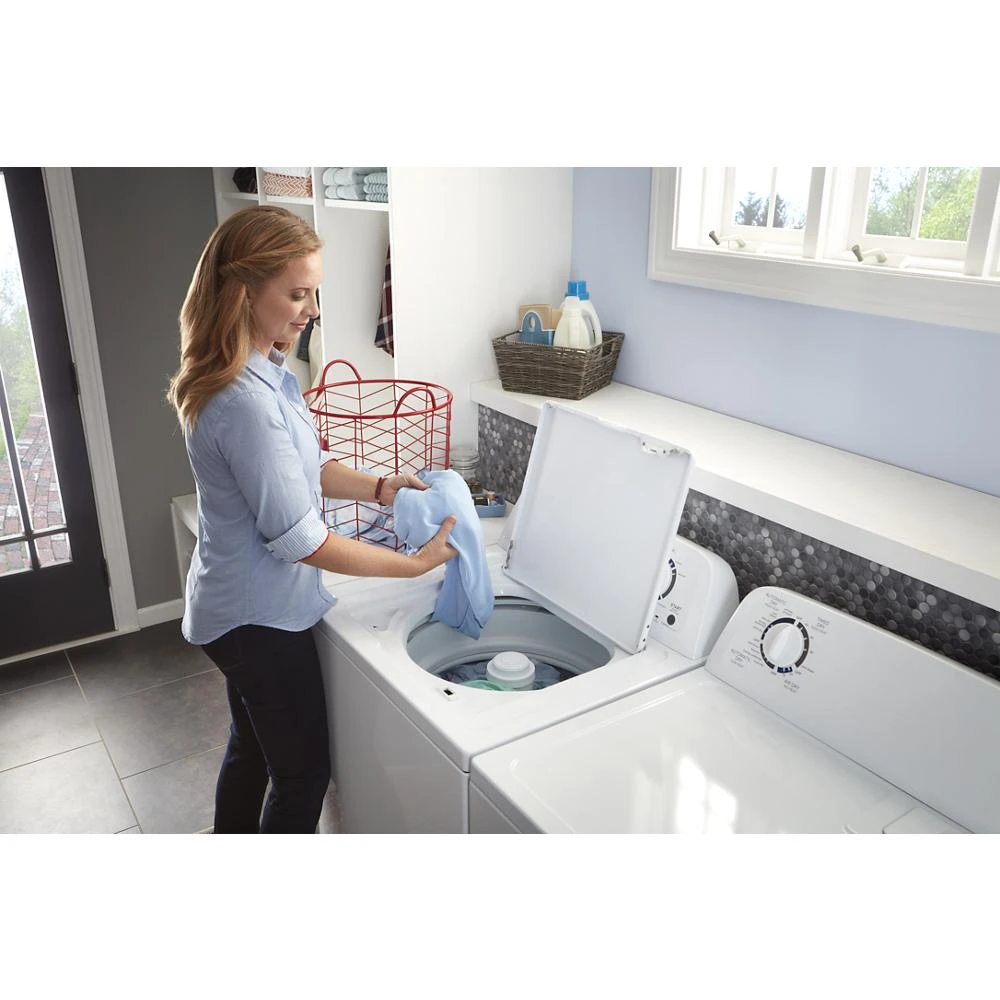 6.5 cu. ft. Electric Dryer with Wrinkle Prevent Option NED4655EW